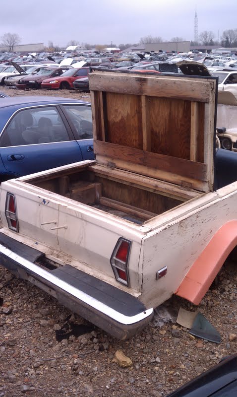 Weird wooden Jeepster thing